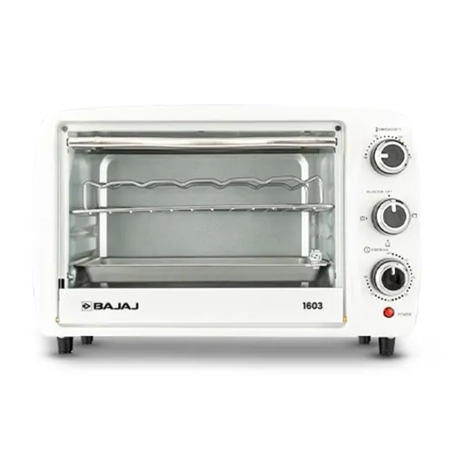 Image of Bajaj 1603 16 Liters Oven Toast Grill (OTG) 1200 Watt Cool Touch Handles 