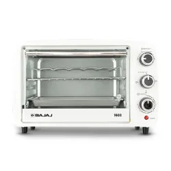 Bajaj 1603 16 Liters Oven Toast Grill (OTG) 1200 Watt Cool Touch Handles 