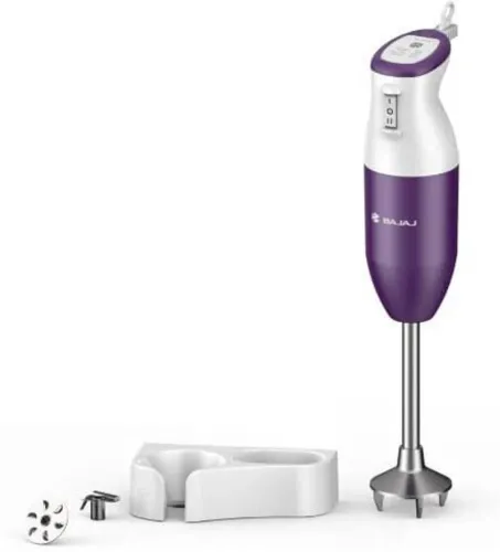 Image of BAJAJ 160 W Purple, White Hand Blender (HB 23)
