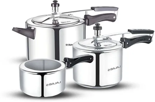 Image of BAJAJ 2 L, 3 L, 5 L Inner Lid Pressure Cooker 