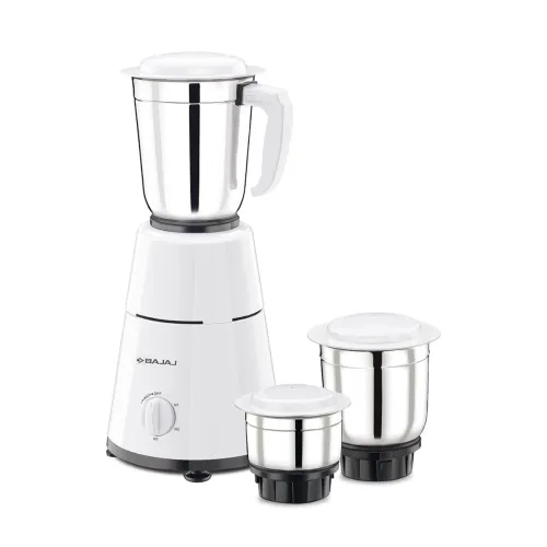 Image of Bajaj 500 Watt GX-1 Mixer Grinder with 3 Jars- white