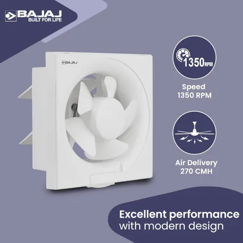 Image of Bajaj AirOut 150 MM 4 Star Dom Exhaust Fan