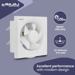 Bajaj AirOut 150 MM 4 Star Dom Exhaust Fan