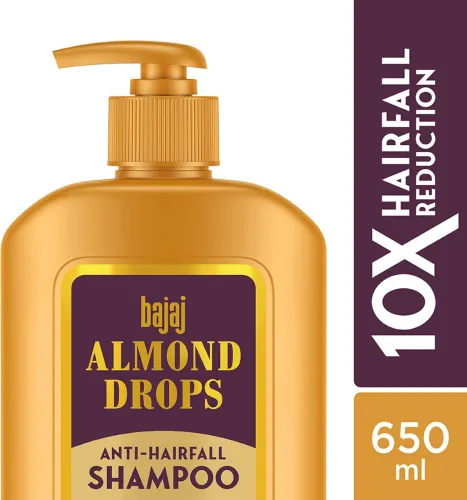 Image of BAJAJ Almond Drops Anti Hairfall Shampoo 650ml