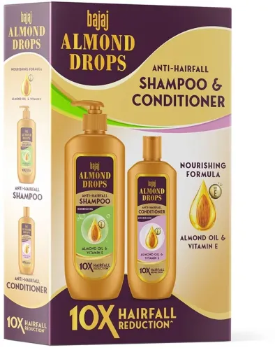 Image of BAJAJ Almond Drops Anti Hairfall Shampoo & Conditioner