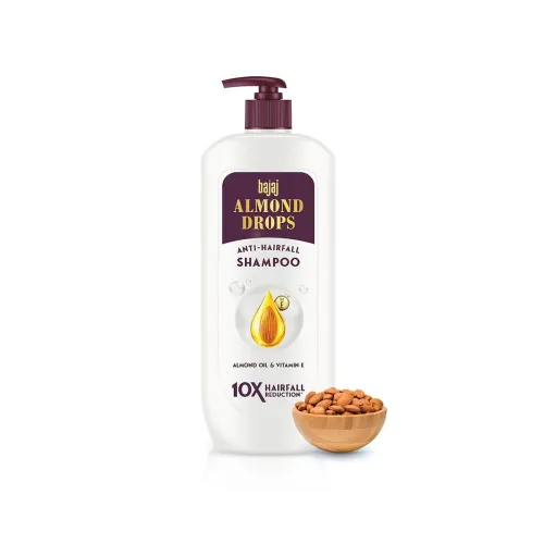 Image of Bajaj Almond Drops Anti Hairfall Shampoo, 625 ML