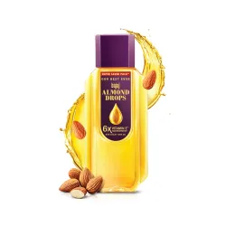 Bajaj Almond Drops Hair Oil, 625ml, Light & Non-Sticky with 6X Vitamin E for 2X