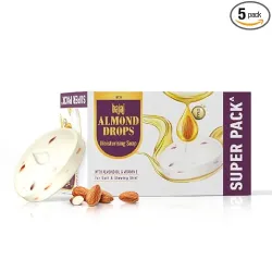 Bajaj Almond Drops Moisturizing Soap 5 X 125g