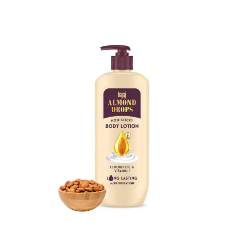 Image of Bajaj Almond Drops Non-Sticky Body Lotion 400 ML