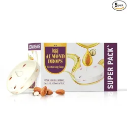 Bajaj Almond Drops Soap, 125g pack of 5