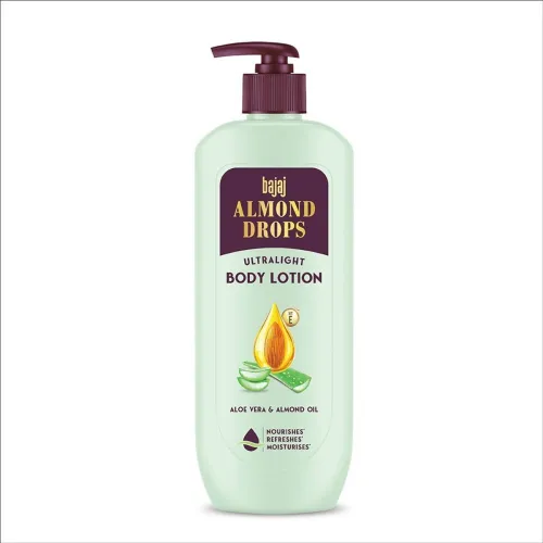 Image of BAJAJ Almond Drops Ultralight Body Lotion  (600 ml)