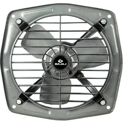 Bajaj Bahar 150 MM Exhaust Fan | Strong Metal Body | High Air Delivery | Low Energy Consumption | Comes With Bird Guard | Easy To Mount | 2 Yrs Warranty 【Metallic Grey】