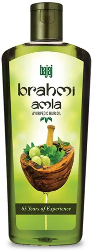 Image of BAJAJ Brahmi Amla Ayurvedic Hair Oil (Amla tel)  (400 ml)