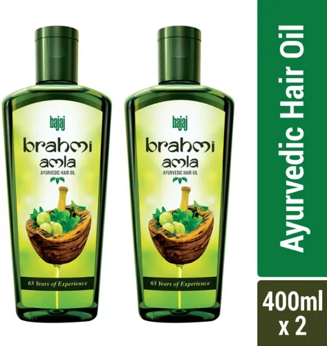 Image of BAJAJ Brahmi Amla Ayurvedic Hair Oil (800 ml)