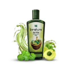 Bajaj Brahmi Amla Hair Oil, Ayurvedic Hair Oil, Reduces Hair Fall, 400ml
