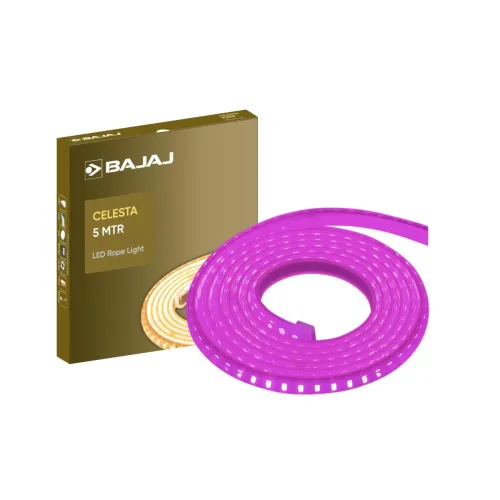 Image of Bajaj Celesta 5M LED Rope Light (Pink) 