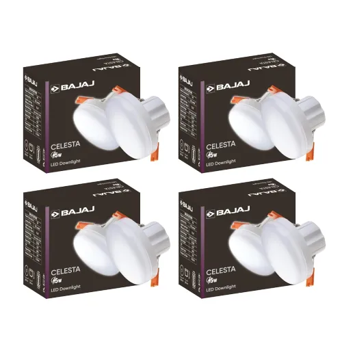 Image of Bajaj Celesta 5W LED Downlight * pack of 4