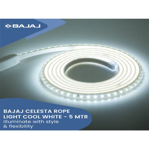 Image of Bajaj Celesta White Rice Shape String Light LED Rope