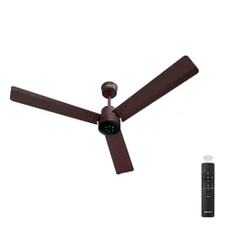 Bajaj Classico Sleek Neo 5S 1200MM BLDC Ceiling Fan with Remote|LED speed indicator|BEE 5 Star Rated Energy Efficient|Power Saving|Sleek Compact Design|High Air Delivery|2Yr Warranty|Red Wal...