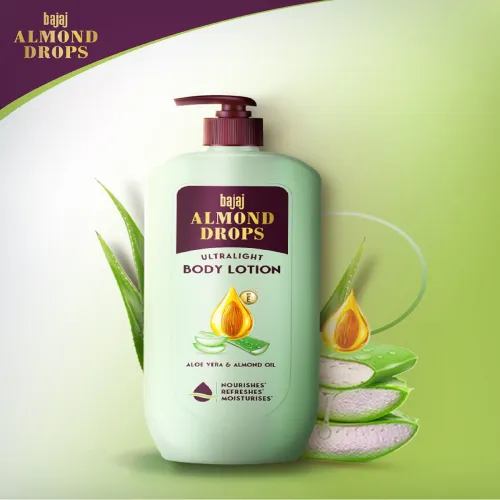 Image of BAJAJ CONSUMER CARE Almond Drops lotion 400ml