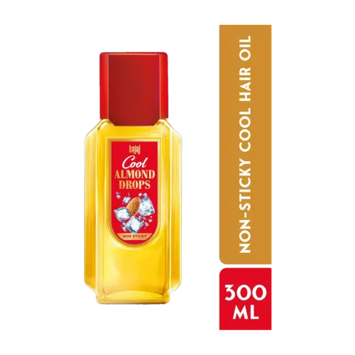 Image of BAJAJ Cool Almond Drops Hair Oil (300 ml)