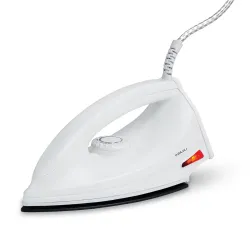 Bajaj DX-6 1000 Watts Dry Iron | Advance Soleplate And Anti-Bacterial German Coating Technology | 