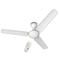 Bajaj Frore Turbo 1200 MM BLDC Ceiling Fan For Home | Remote Control Operated | 5 Star Rated | Energy Saving | Lightweight Ceiling Fan | High Speed | Anti Corrosive Blacdes | 2 Year Warranty...