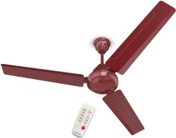 BAJAJ Frore Turbo with 2 Year Warranty BLDC Motor 1200 mm Ceiling Fan (5 Star | red walnut | Pack of 1)