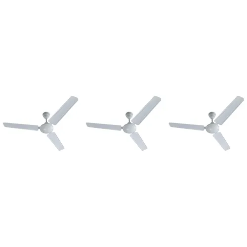 Image of Bajaj Frore 1200mm Ceiling Fan White (Pack of 3)