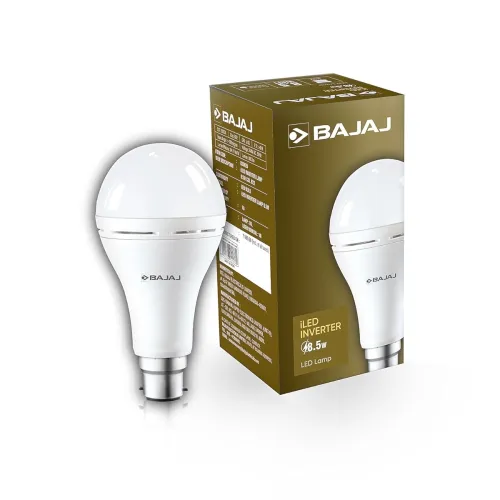 Image of Bajaj iLED 8.5W Rechargeable Emergency Inverter LED Bulb