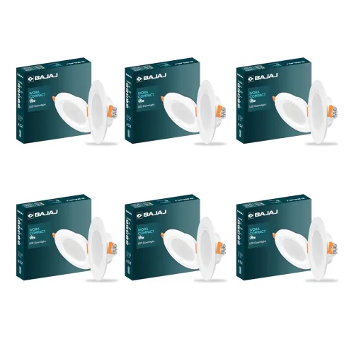 Image of Bajaj Ivora Compact 5W Downlight Pack of 6