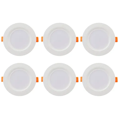 Image of Bajaj Ivora Compact Led Downlight 5W Cdl (Pack of 6)