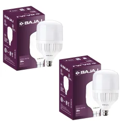 Bajaj Ivora Hb Hw Led Lamp 60W Cdl B22 Led Bulb (Pack of 2)