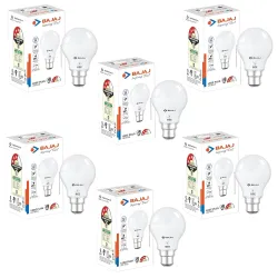 Bajaj Ivora HB LED Lamp 9W | Cool Day Light-6500K B22 | IR Free | UV Free | EnvIRonment Friendly‎ | Energy Efficient | 3