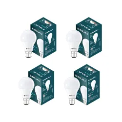 Bajaj Ivora Hb Led Lamp 9W Cdl Cool Daylight B22D|Energy Efficient|Environment Friendly|Ir,Uv Free|3.5 Kv Surge Protection|Led Bulb For Home|(Pack Of 4)|1 Yr Warranty