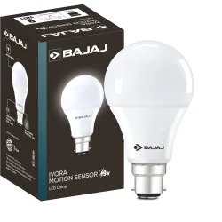 Bajaj Ivora Motion Sensor LED Lamp 9W CDL B22 | 5 Star Rated | Energy Efficient & Motion Sensor Operation |
