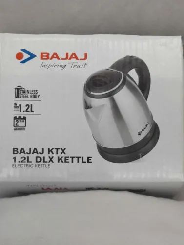 Image of BAJAJ Ktx 1.2L DLX Kettle pack of 1 Electric Kettle