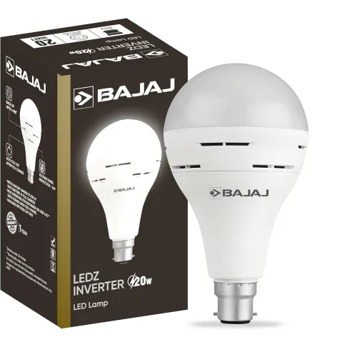 Image of Bajaj LEDZ 20W Inverter LED Lamp B22 (White)