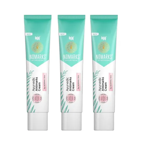 Image of Bajaj Nomarks Ayurveda Cream ,25gm (Pack of 3)