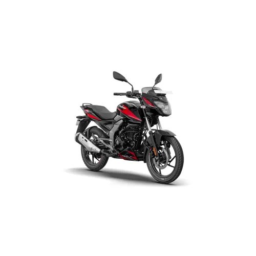 Image of Bajaj Pulsar 125 Single Seat Ebony Black Red Decal Ex-Showroom Booking