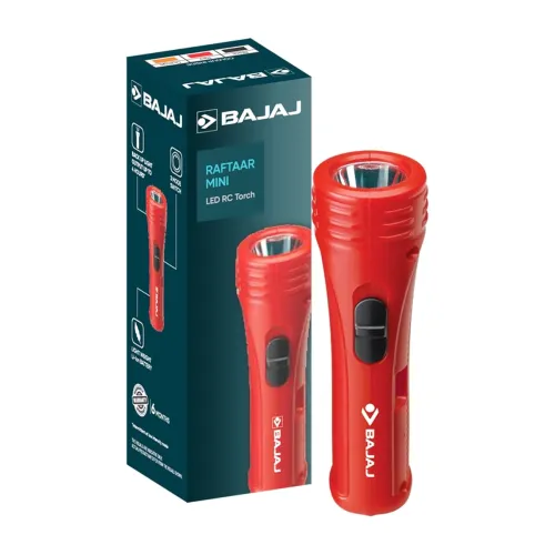 Image of Bajaj Raftaar Mini LED RC Torch Pack of 1‎