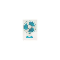 Bajaj Rapido 400 mm Table Fan, Pearl Blue, With Full Copper Motor and High Speed Operation, Regular