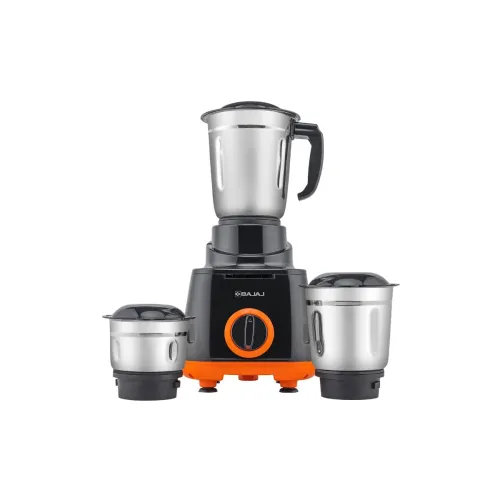 Image of Bajaj Rex 500W Mixer Grinder | 3 Stainless Steel Jars 