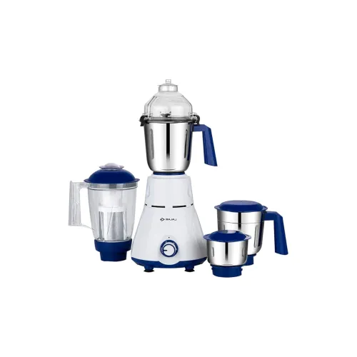 Image of Bajaj Rex 750W Mixer Grinder | 4 Jars | Nutri Pro Feature | Multi-Functional Blade | Rust Proof Boady | 1 Yr Warranty 【W