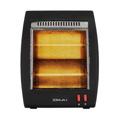 Image of Bajaj RHX-2 Halogen Heater | 2 Heat Settings-400W /800 Watts | Noiseless Operation | DuraElement With 1-Yr Heating Eleme