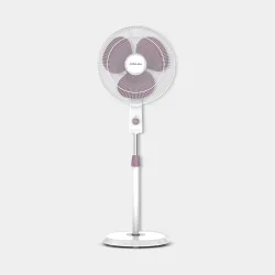 Bajaj Robusto 400mm Oscillating Pedestal Fan for Home | DuraBreezeTM Technology | Surge Protection | 100% Copper Motor |
