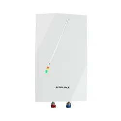 Bajaj Skive 5 Litre Instant Water Heater for home| High Grade SS Tank| Multiple Safety System| Suitable for High Rise| Shock Resistant| Rust Proof Outer| 2-Year Product Warranty【White】