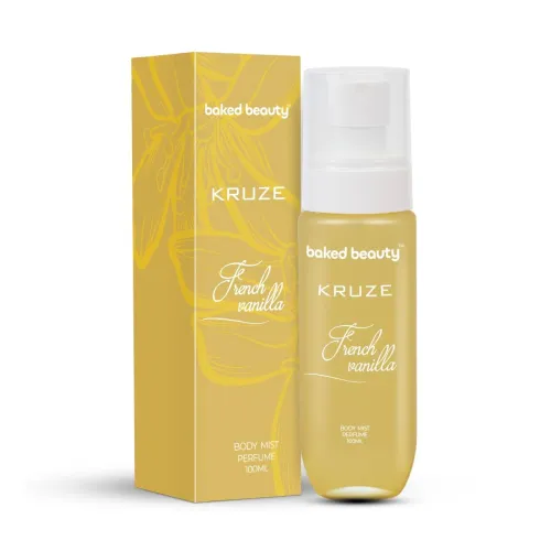 Image of BAKED BEAUTY Kruze French Vanilla Perfume Body Mist | Refreshing Long Lasting Tropical Fragrance|