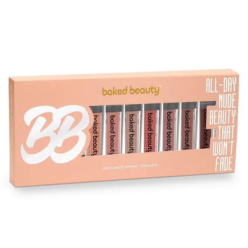 Image of Baked Beauty Nude Mini Lipsticks – Set of 9
