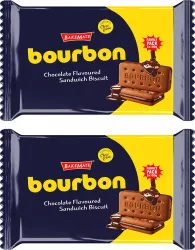 BAKEMATE Bourbon Cream Biscuit with Chocolate Family Pack